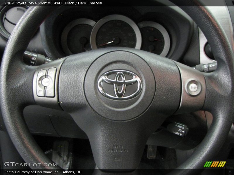 Black / Dark Charcoal 2009 Toyota RAV4 Sport V6 4WD