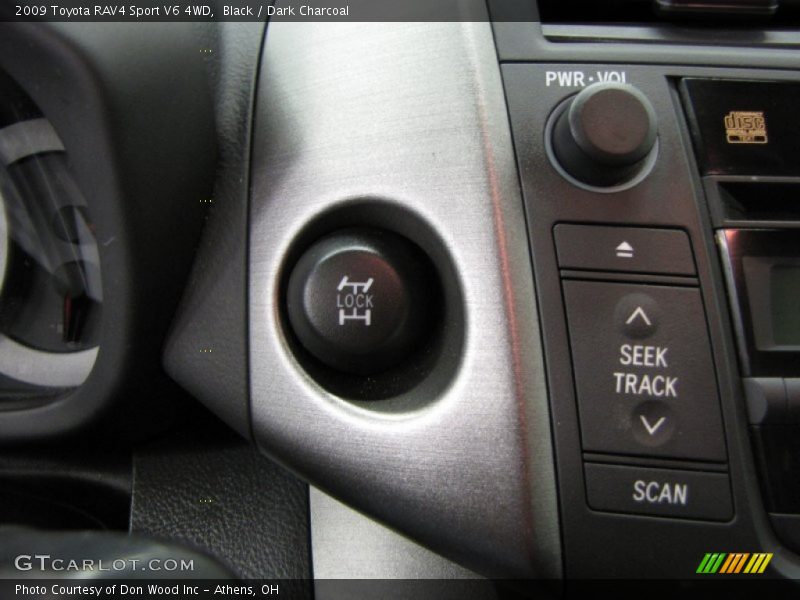 Black / Dark Charcoal 2009 Toyota RAV4 Sport V6 4WD