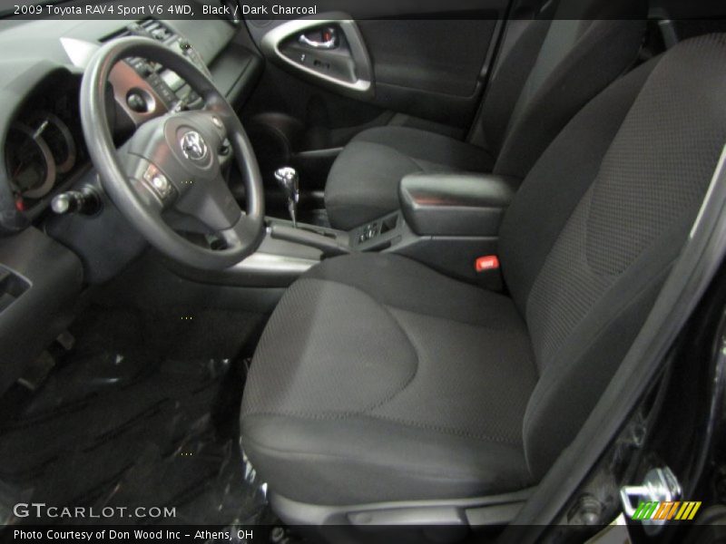 Black / Dark Charcoal 2009 Toyota RAV4 Sport V6 4WD