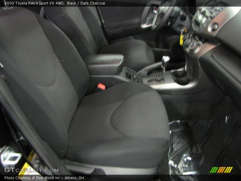 Black / Dark Charcoal 2009 Toyota RAV4 Sport V6 4WD
