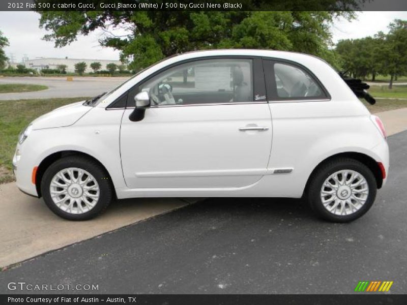  2012 500 c cabrio Gucci Gucci Bianco (White)