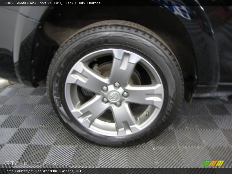 Black / Dark Charcoal 2009 Toyota RAV4 Sport V6 4WD