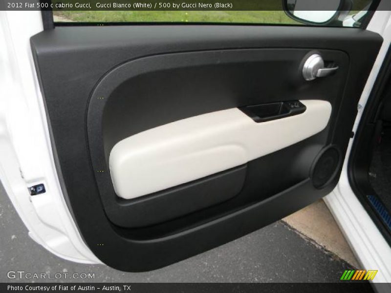 Door Panel of 2012 500 c cabrio Gucci