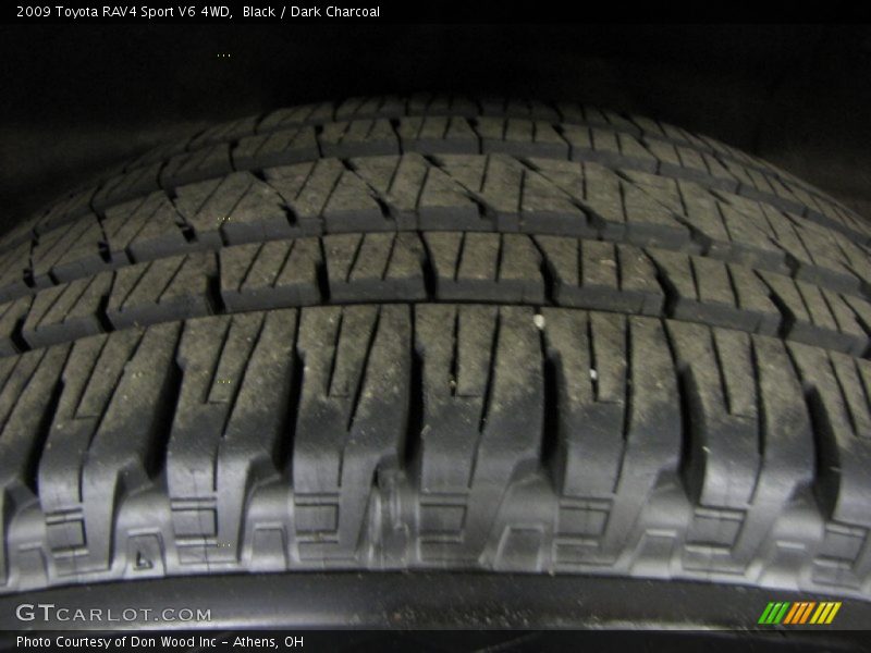Black / Dark Charcoal 2009 Toyota RAV4 Sport V6 4WD