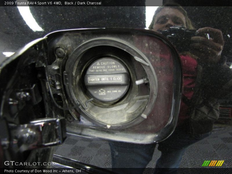 Black / Dark Charcoal 2009 Toyota RAV4 Sport V6 4WD