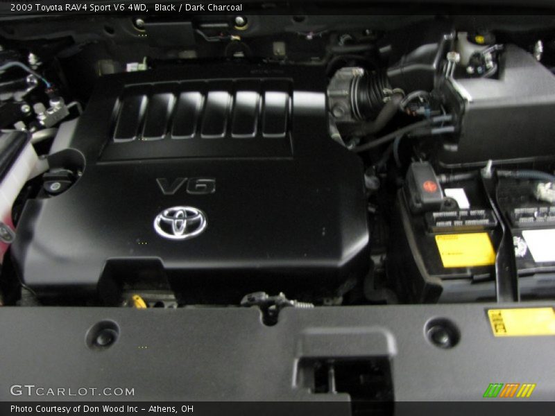 Black / Dark Charcoal 2009 Toyota RAV4 Sport V6 4WD
