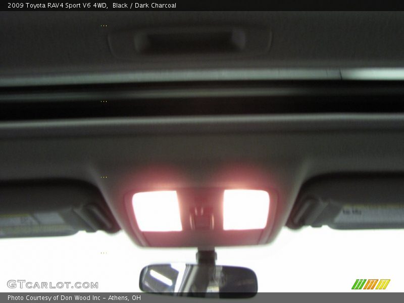Black / Dark Charcoal 2009 Toyota RAV4 Sport V6 4WD