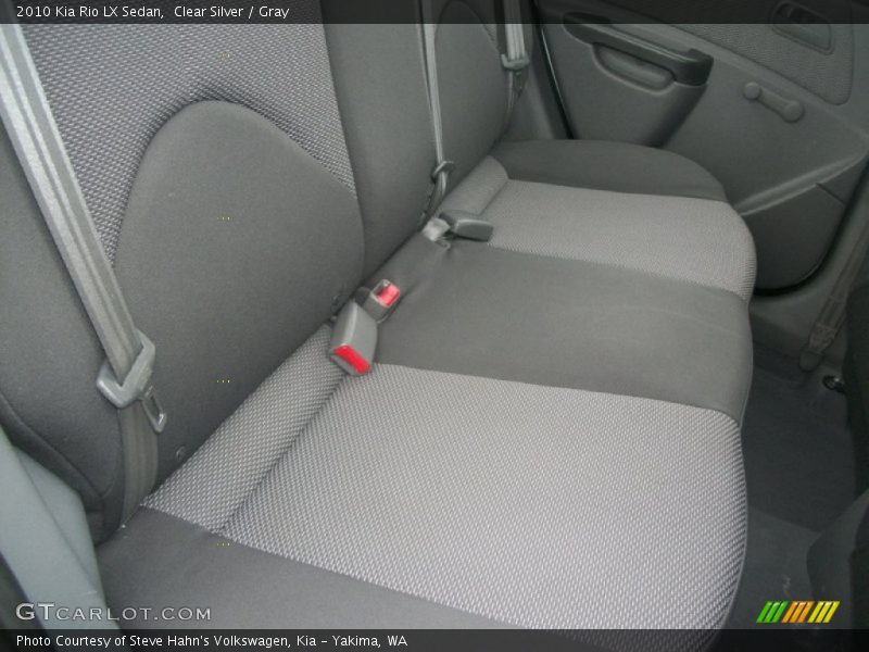Clear Silver / Gray 2010 Kia Rio LX Sedan