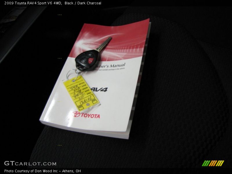 Black / Dark Charcoal 2009 Toyota RAV4 Sport V6 4WD