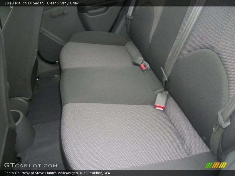 Clear Silver / Gray 2010 Kia Rio LX Sedan