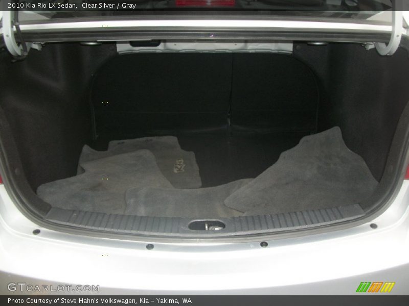 Clear Silver / Gray 2010 Kia Rio LX Sedan