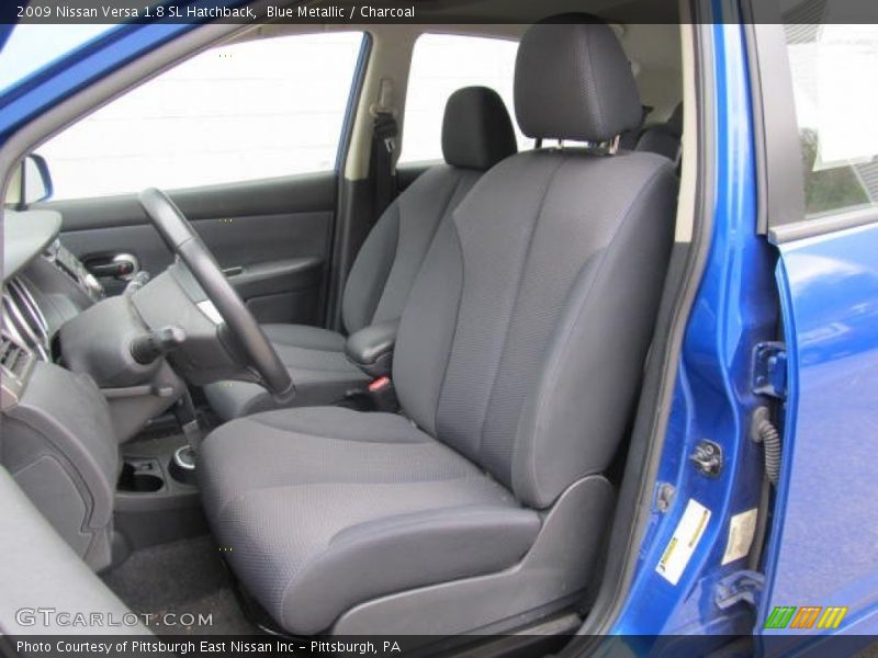 Blue Metallic / Charcoal 2009 Nissan Versa 1.8 SL Hatchback