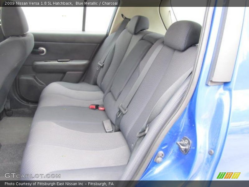 Blue Metallic / Charcoal 2009 Nissan Versa 1.8 SL Hatchback