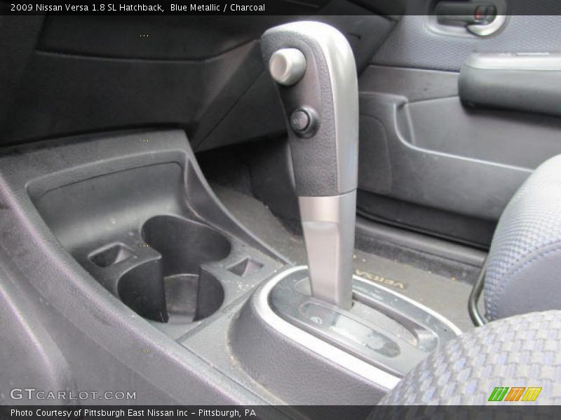 Blue Metallic / Charcoal 2009 Nissan Versa 1.8 SL Hatchback