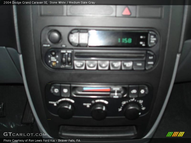 Stone White / Medium Slate Gray 2004 Dodge Grand Caravan SE