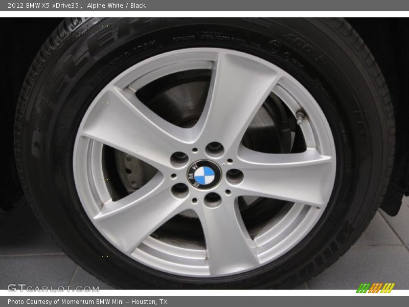 Alpine White / Black 2012 BMW X5 xDrive35i