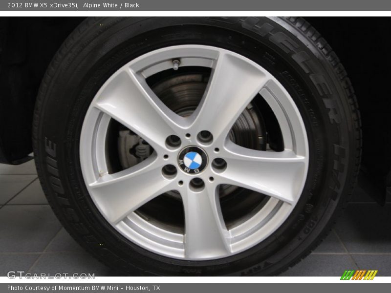 Alpine White / Black 2012 BMW X5 xDrive35i