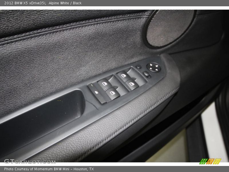 Alpine White / Black 2012 BMW X5 xDrive35i