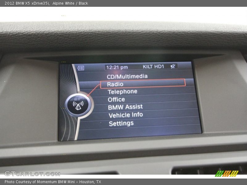 Alpine White / Black 2012 BMW X5 xDrive35i