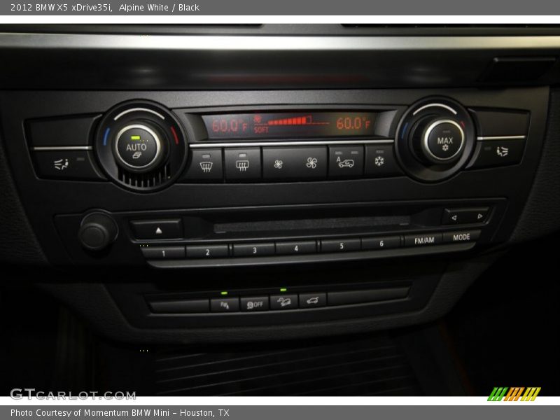 Alpine White / Black 2012 BMW X5 xDrive35i