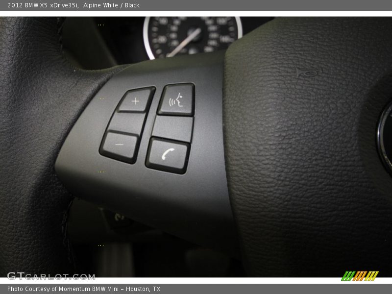 Alpine White / Black 2012 BMW X5 xDrive35i