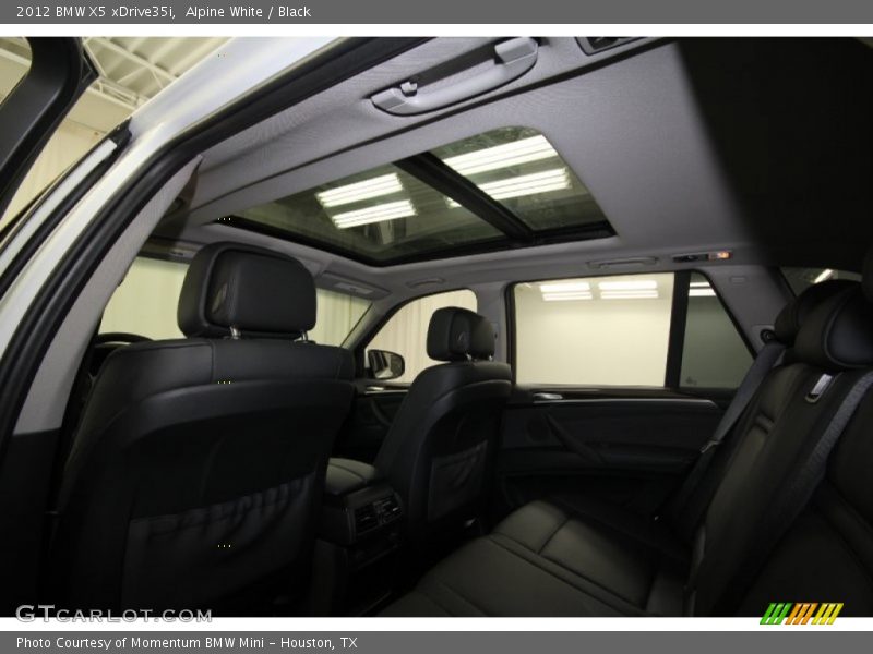 Alpine White / Black 2012 BMW X5 xDrive35i