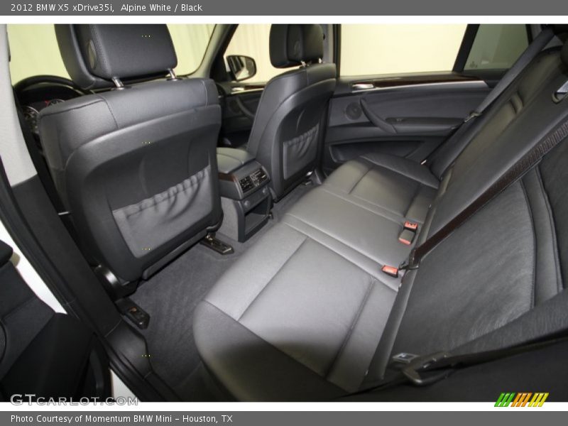Alpine White / Black 2012 BMW X5 xDrive35i
