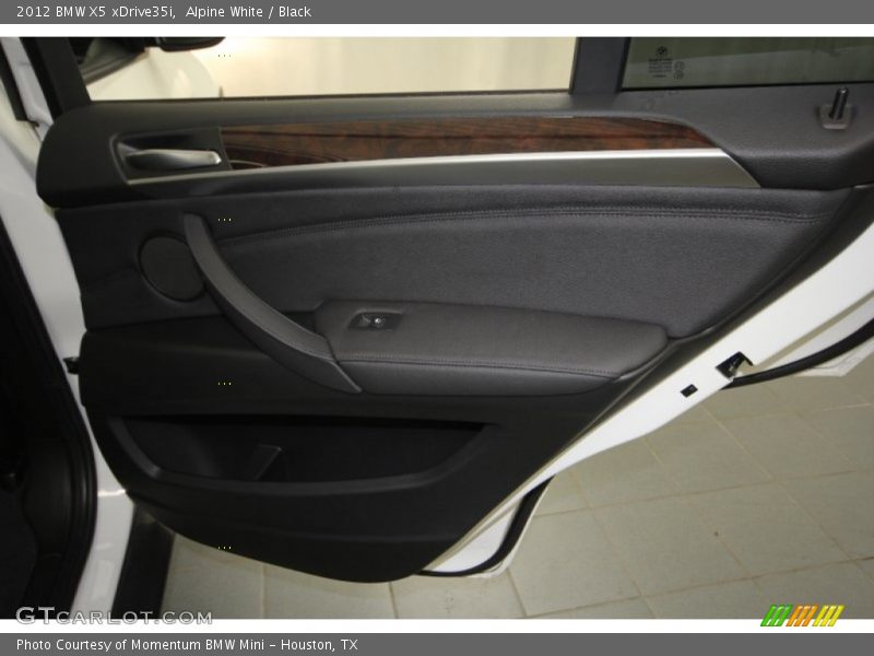 Alpine White / Black 2012 BMW X5 xDrive35i