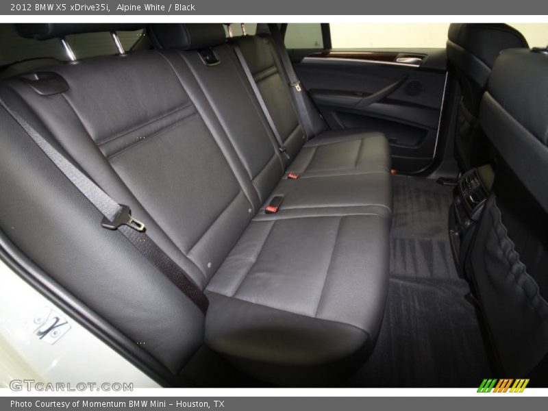 Alpine White / Black 2012 BMW X5 xDrive35i