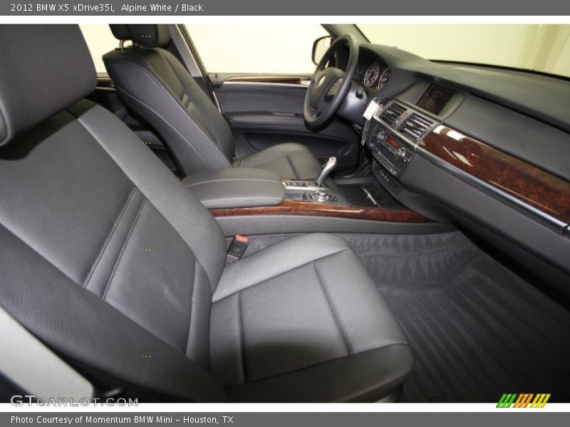 Alpine White / Black 2012 BMW X5 xDrive35i