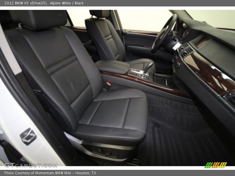 Alpine White / Black 2012 BMW X5 xDrive35i