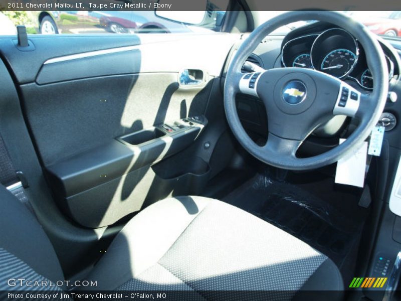 Taupe Gray Metallic / Ebony 2011 Chevrolet Malibu LT