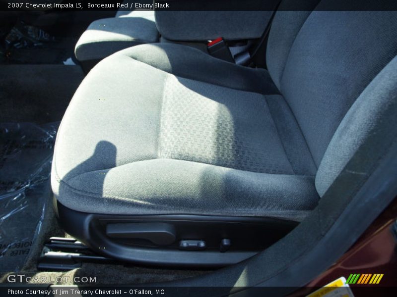 Bordeaux Red / Ebony Black 2007 Chevrolet Impala LS