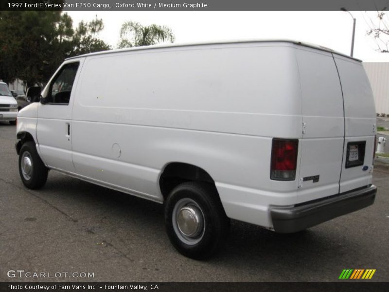Oxford White / Medium Graphite 1997 Ford E Series Van E250 Cargo