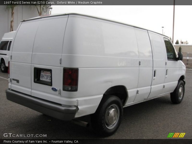 Oxford White / Medium Graphite 1997 Ford E Series Van E250 Cargo