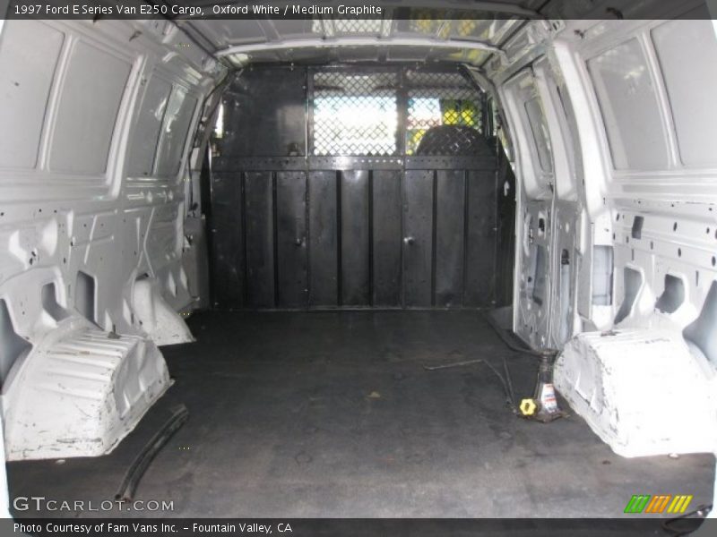 Oxford White / Medium Graphite 1997 Ford E Series Van E250 Cargo