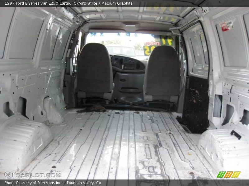Oxford White / Medium Graphite 1997 Ford E Series Van E250 Cargo
