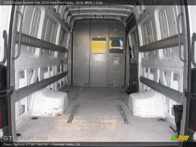 Arctic White / Gray 2008 Dodge Sprinter Van 3500 High Roof Cargo