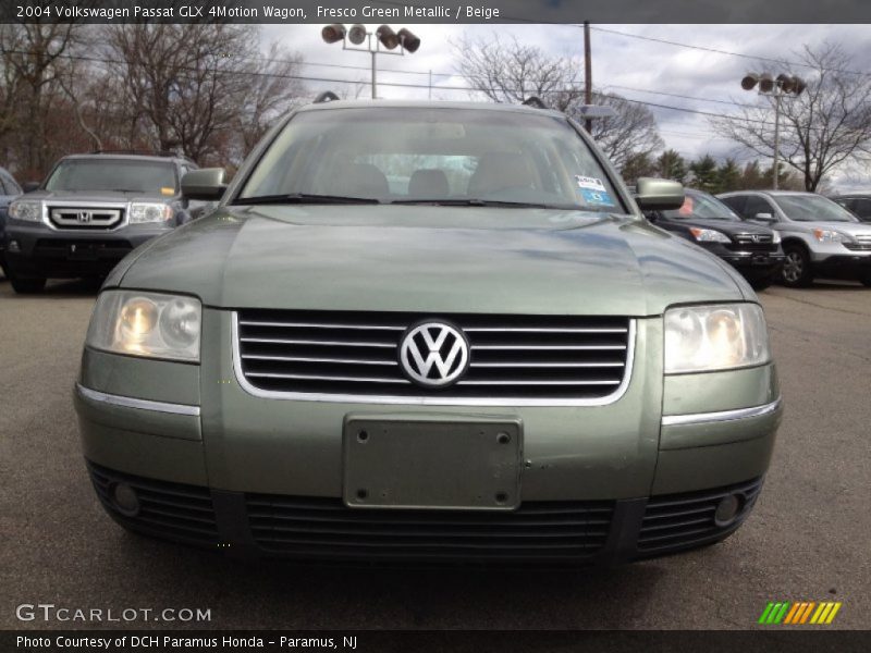 Fresco Green Metallic / Beige 2004 Volkswagen Passat GLX 4Motion Wagon