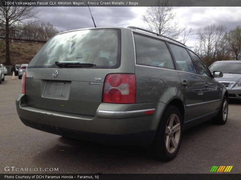 Fresco Green Metallic / Beige 2004 Volkswagen Passat GLX 4Motion Wagon