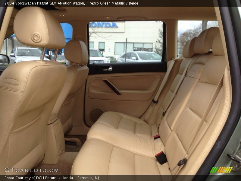 Fresco Green Metallic / Beige 2004 Volkswagen Passat GLX 4Motion Wagon