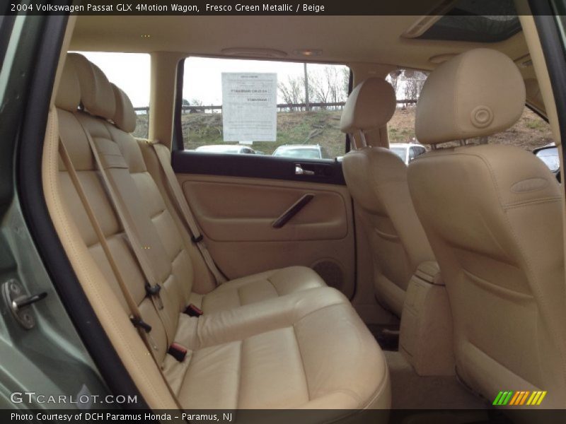 Fresco Green Metallic / Beige 2004 Volkswagen Passat GLX 4Motion Wagon