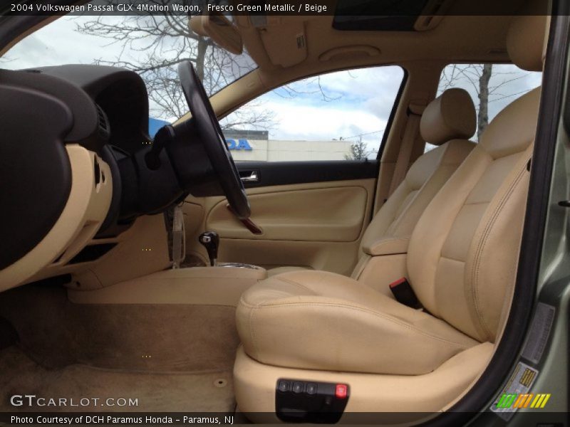 Fresco Green Metallic / Beige 2004 Volkswagen Passat GLX 4Motion Wagon