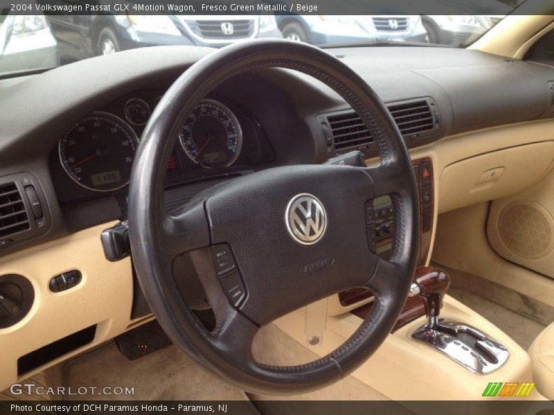 Dashboard of 2004 Passat GLX 4Motion Wagon