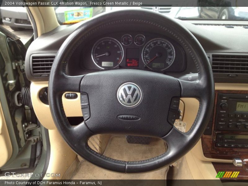 Fresco Green Metallic / Beige 2004 Volkswagen Passat GLX 4Motion Wagon