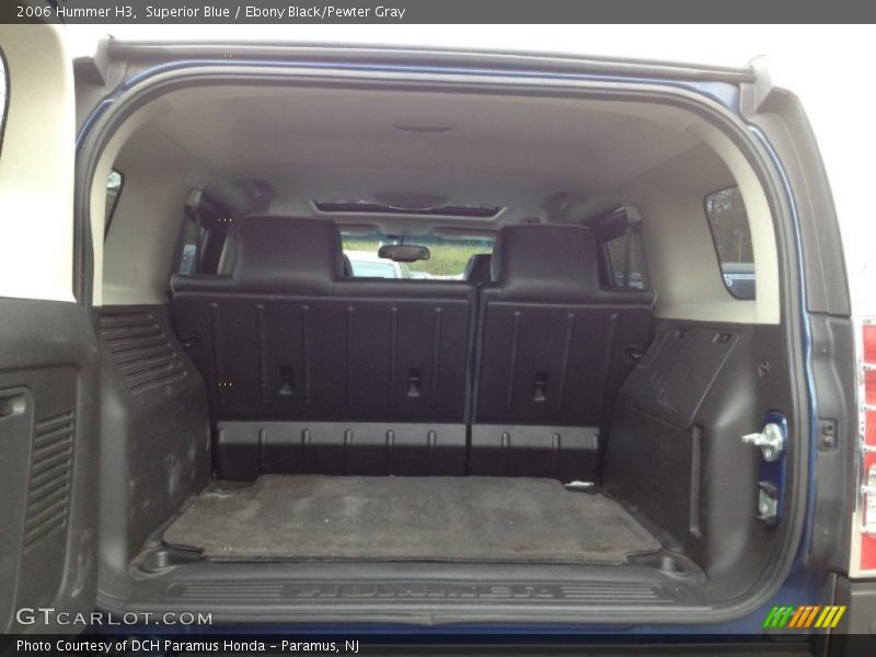 Superior Blue / Ebony Black/Pewter Gray 2006 Hummer H3