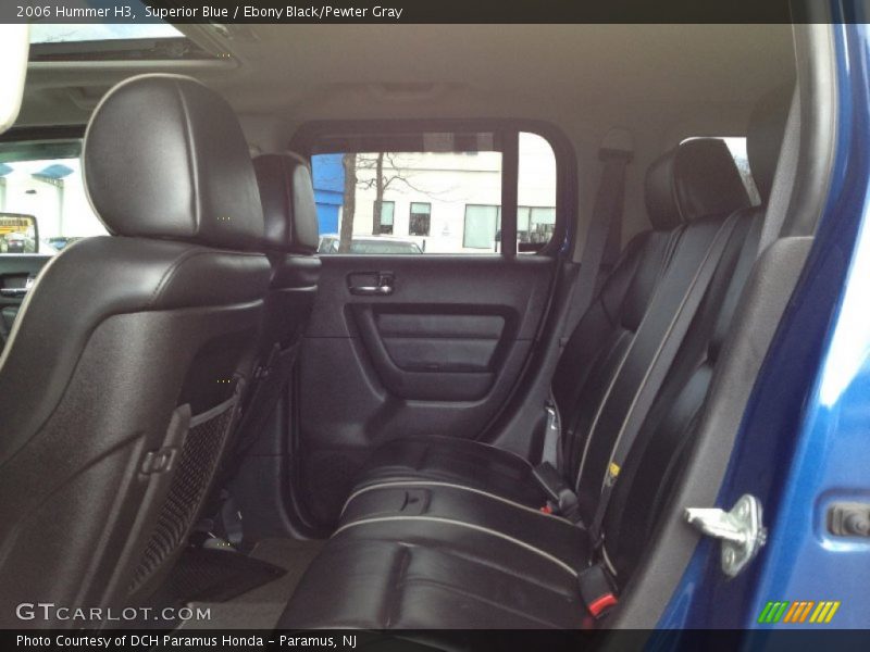 Superior Blue / Ebony Black/Pewter Gray 2006 Hummer H3