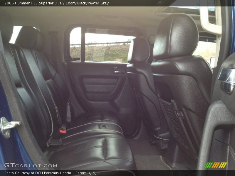 Superior Blue / Ebony Black/Pewter Gray 2006 Hummer H3