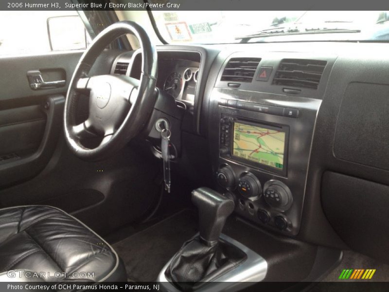 Superior Blue / Ebony Black/Pewter Gray 2006 Hummer H3