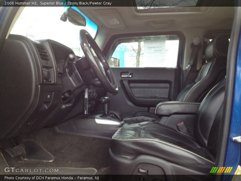 Superior Blue / Ebony Black/Pewter Gray 2006 Hummer H3
